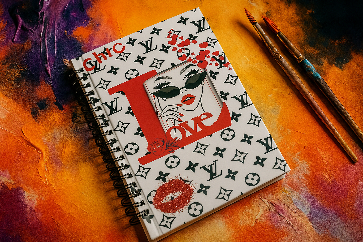 Agenda personalizada con formato perpetuo
