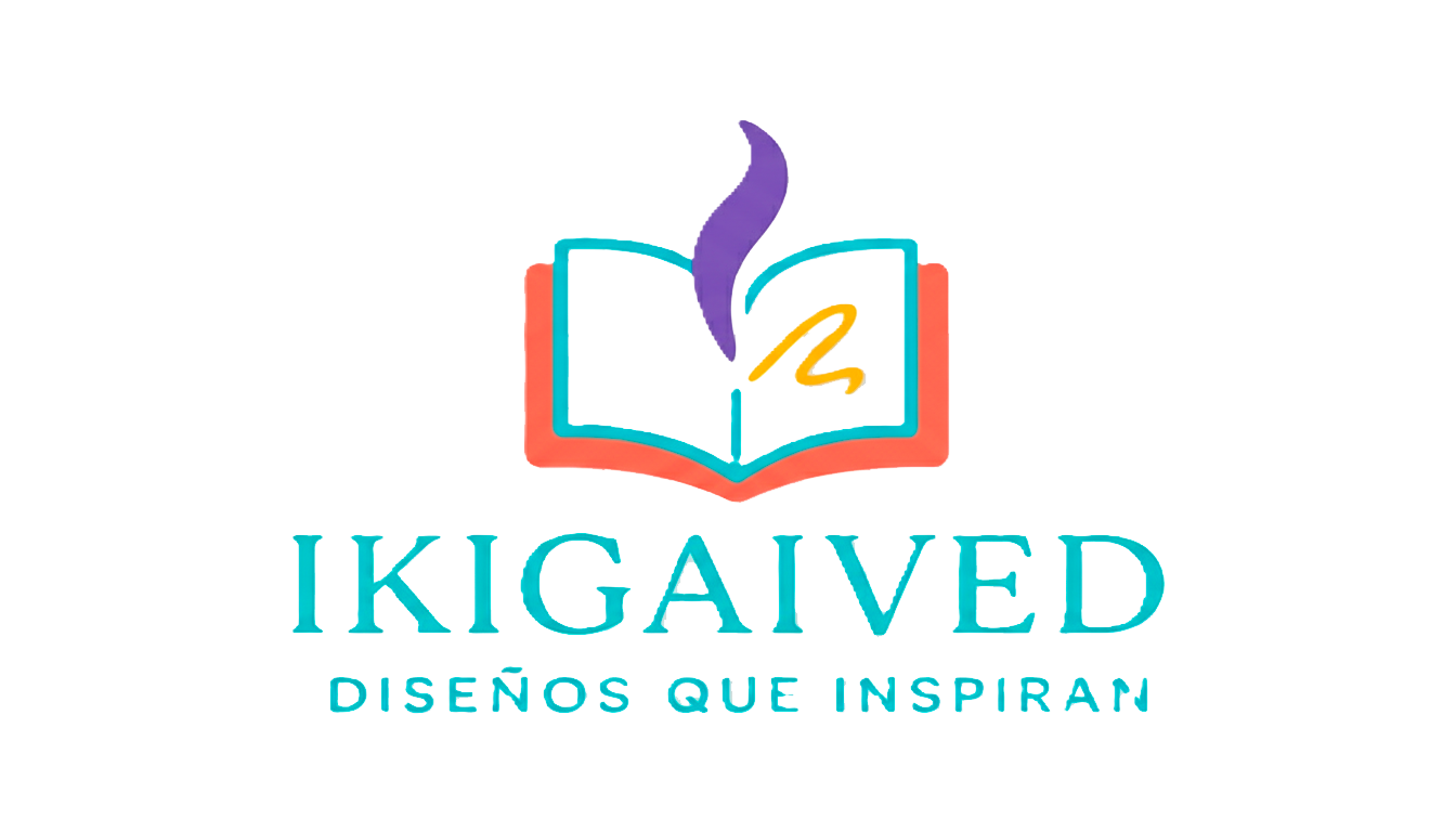 Logo de IKIGAIVED - Papelería Creativa Hecha a Mano